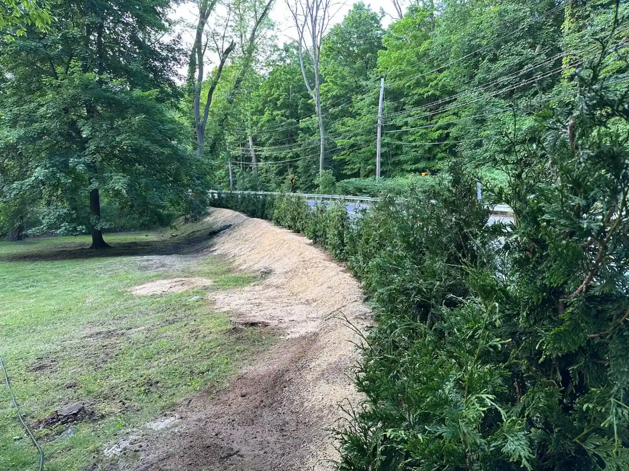 Tree crew cleanup in Mt. Kisco NY — Morales Lawn & Garden LLC