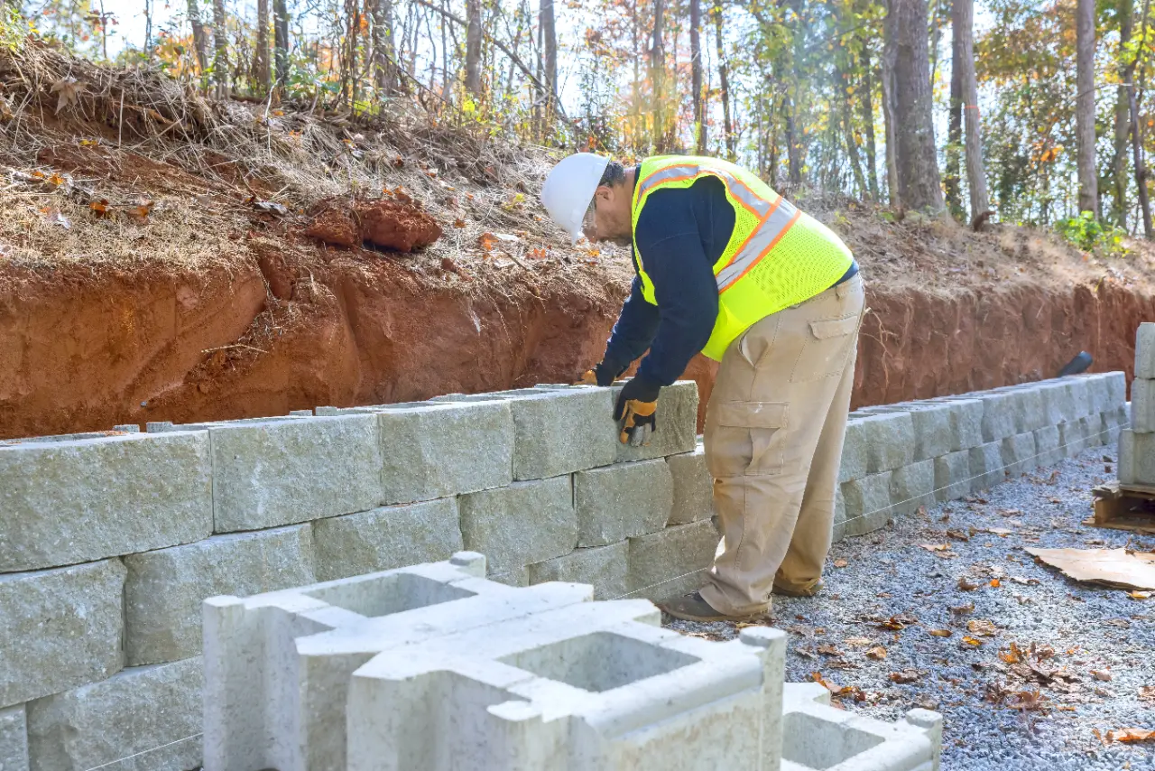 Retaining wall installation Westchester NY — Morales Lawn & Garden